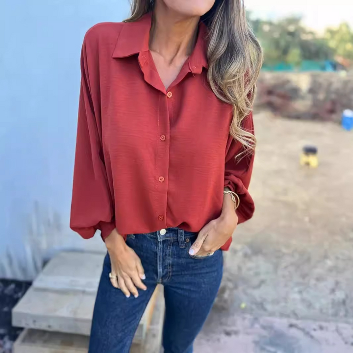 Nathalie™ | Elegáns bő blúz