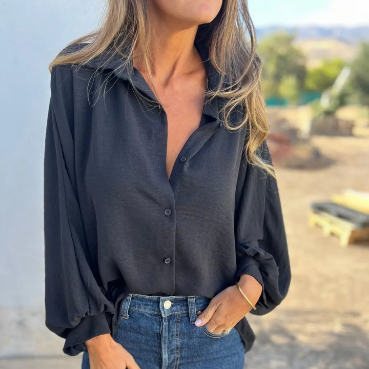Nathalie™ | Elegáns bő blúz