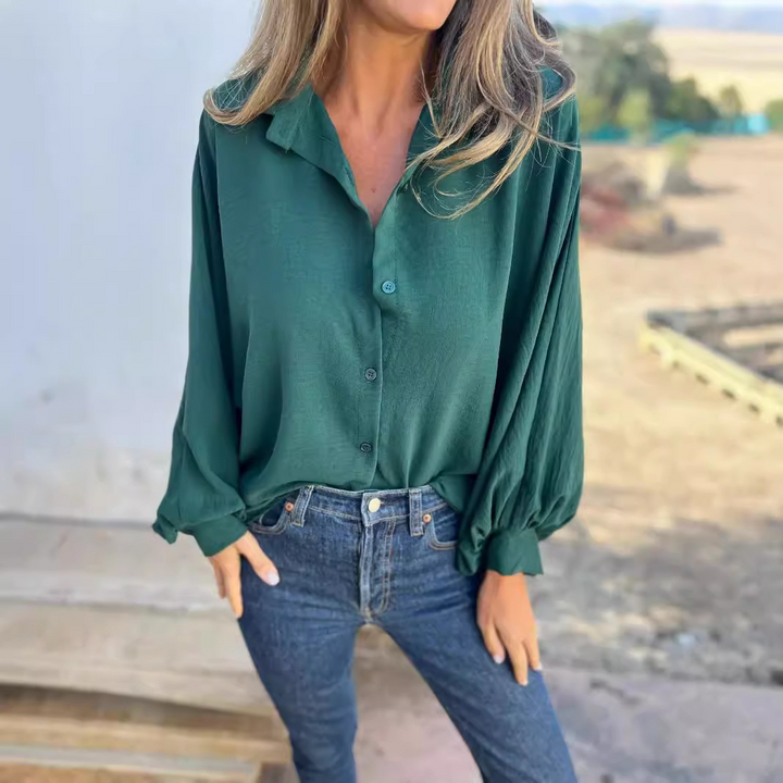 Nathalie™ | Elegáns bő blúz