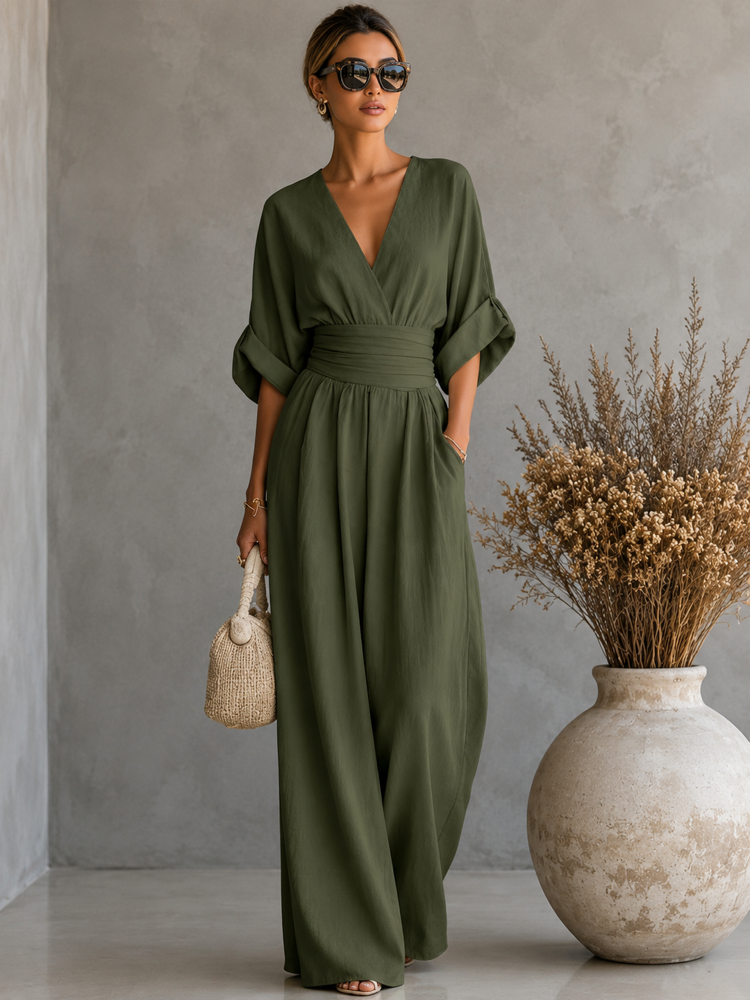 Elira Luxe Tummy Concealing Jumpsuit