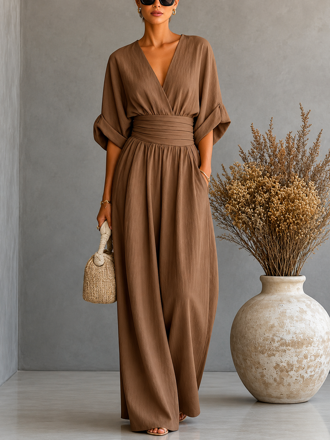Elira Luxe Tummy Concealing Jumpsuit