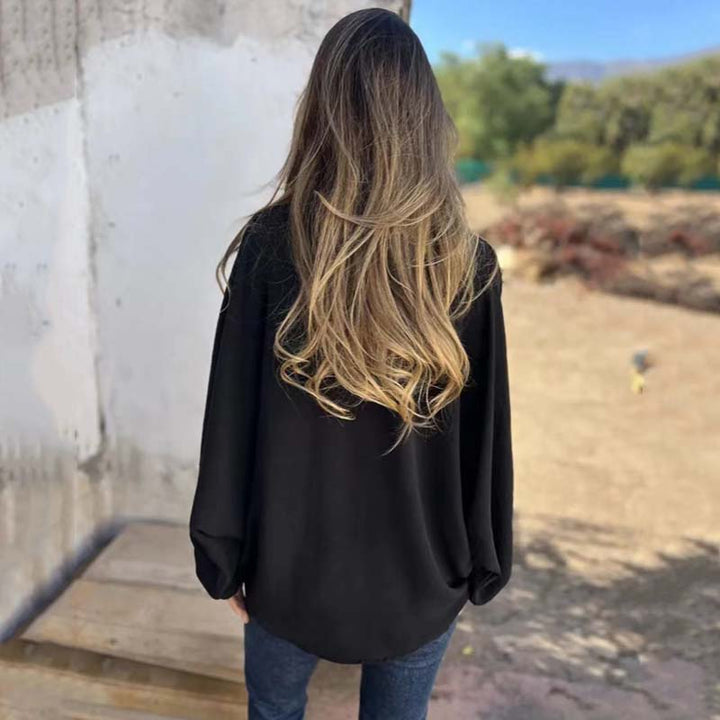 Nathalie™ | Elegáns bő blúz